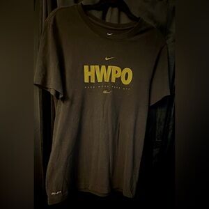 Nike Black/Gold "Hard Work Pays Off" T-Shirt